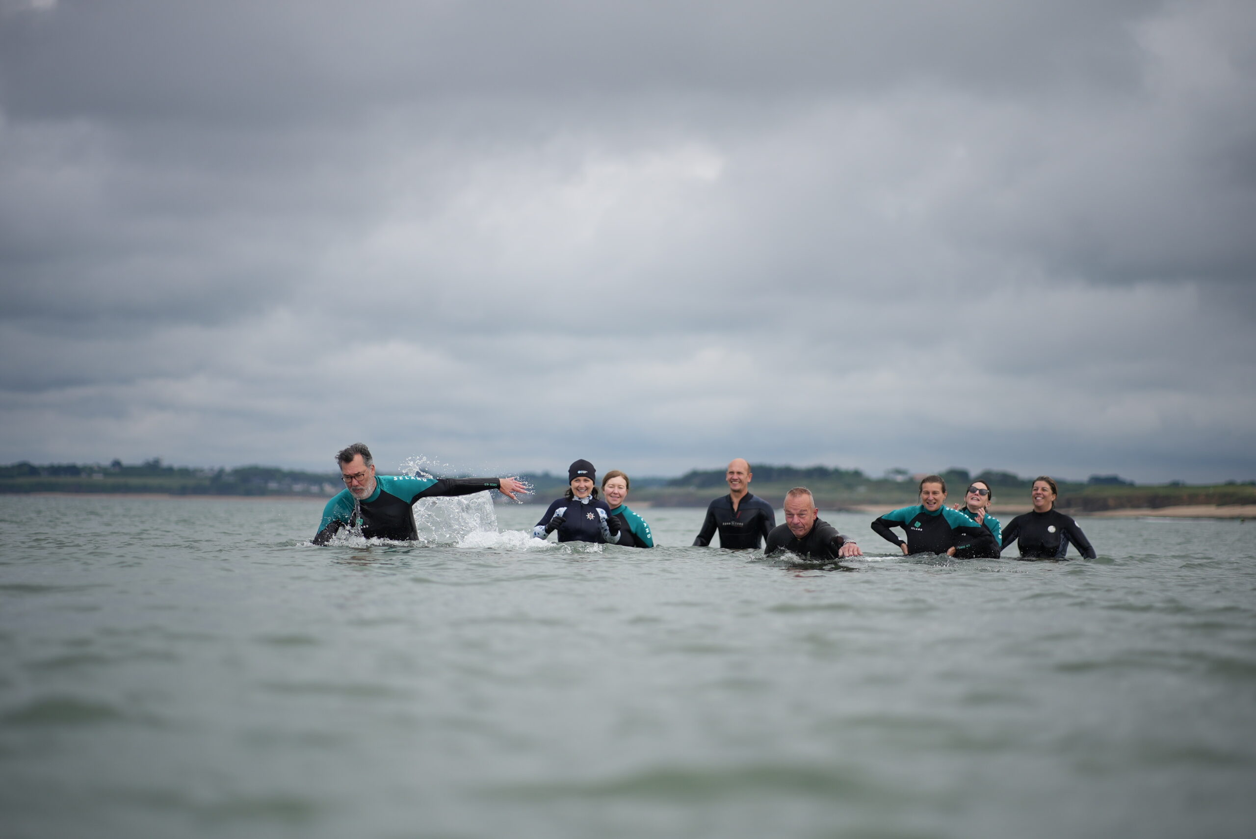 Séminaire d’entreprise-longe-côte-challenge équipe-course-relais