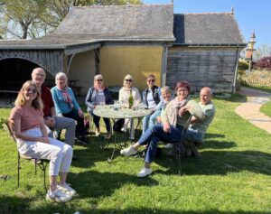 Sejour sport sante nature-avril 2025-pot de fin de stage-univers du poete ferrailleur