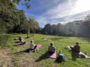 Sejour sport sante nature-octobre 2025-pilates en extérieur-Val Richard