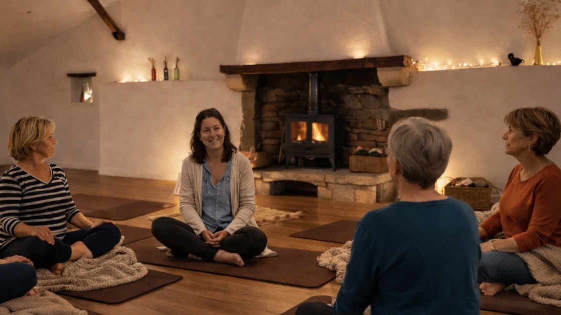 Séance de sophrologie au Val Richard-Lizio