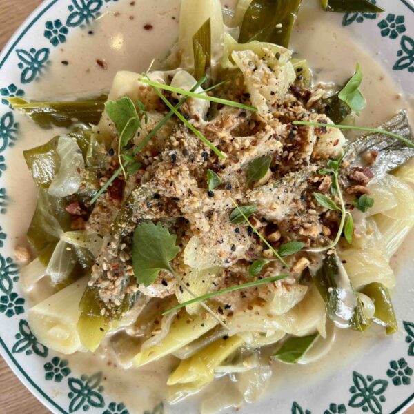 Salade poireaux