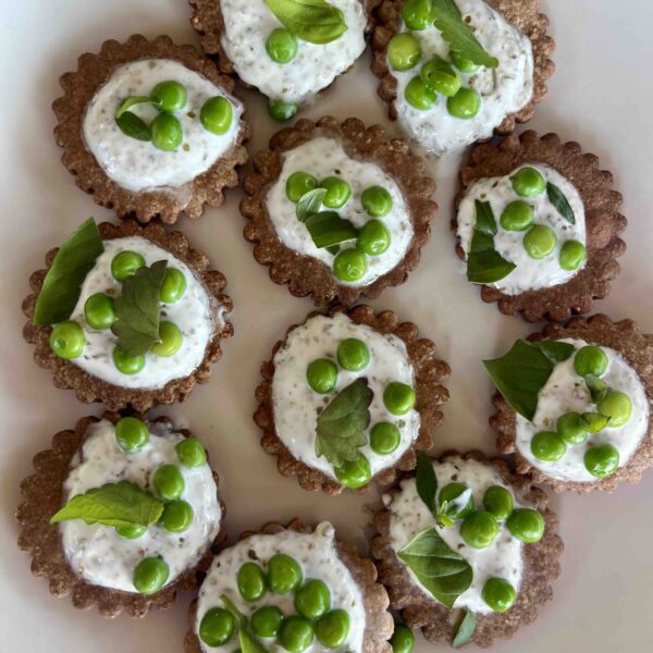 Tartelettes petits pois